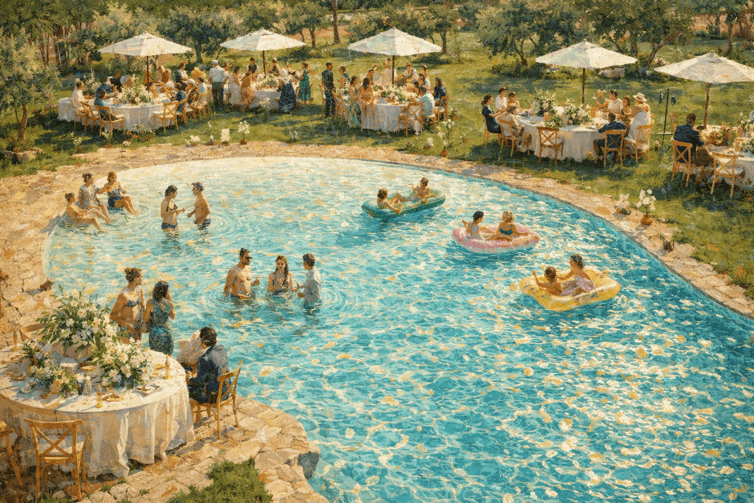 Pool & BBQ Party